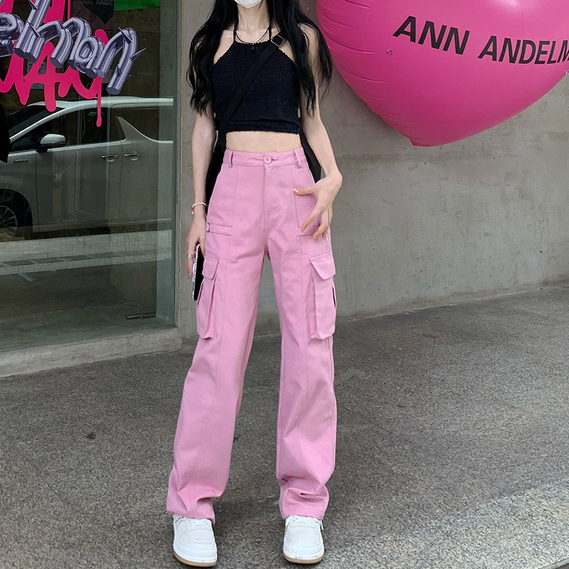 Quần dài Peppermint 52091 ống suông phong cách retro