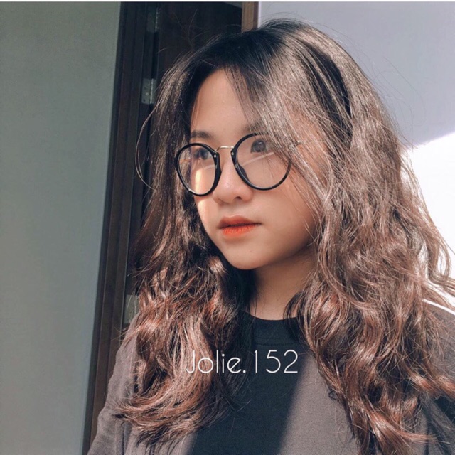 Gọng kính mắt mèo Jolie Eyewear thời trang cao cấp form tròn best seller 38807 chống ánh sáng xanh, UV400