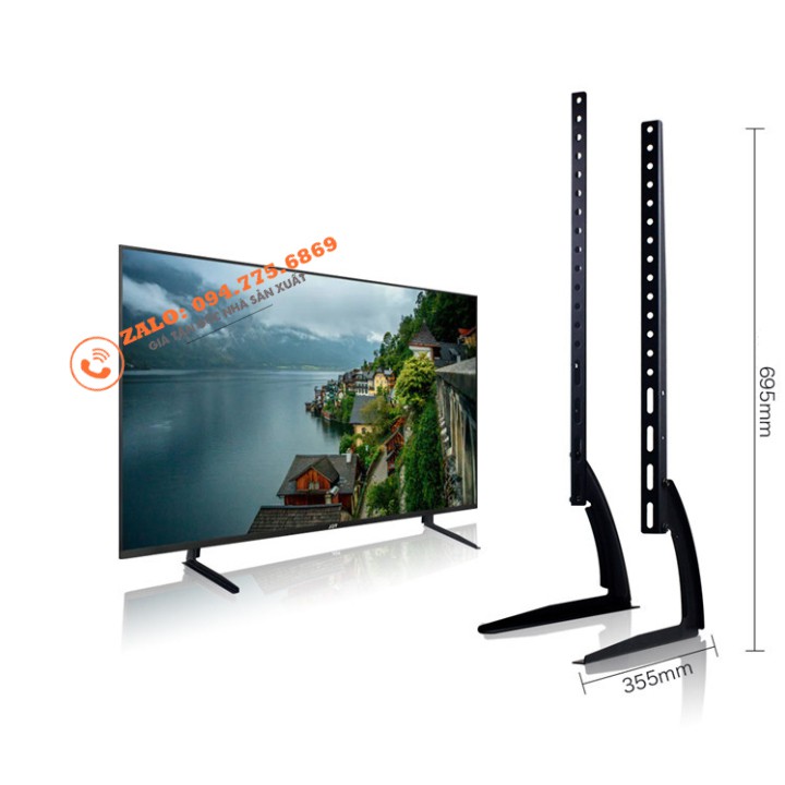 Chân Đế Tivi Đa Năng 40 - 65 Inch - Lắp Đặt Cho Mọi Hãng Tivi Trên Thị Trường