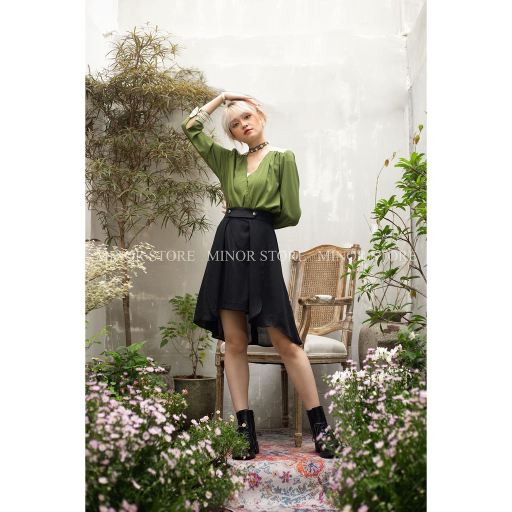 CHÂN VÁY PHỦ VOAN [MINOR DARIFA] | BigBuy360 - bigbuy360.vn