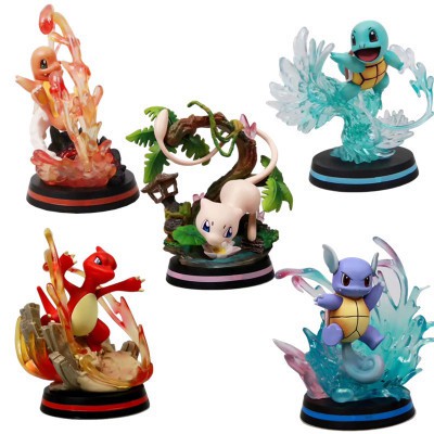 Pokémon GK Yusanjia MFC Little Fire Dragon Jenny Turtle Wonder Frog Seed Super Dream Cute Figure Figure##