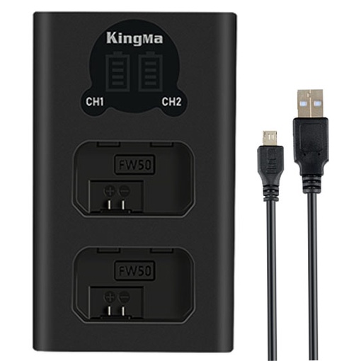 Pin sạc Kingma Ver 2 cho Sony NP-FW50 (Nhiều lựa chọn)