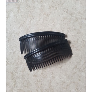 Lược cài xướt tóc đen trơn