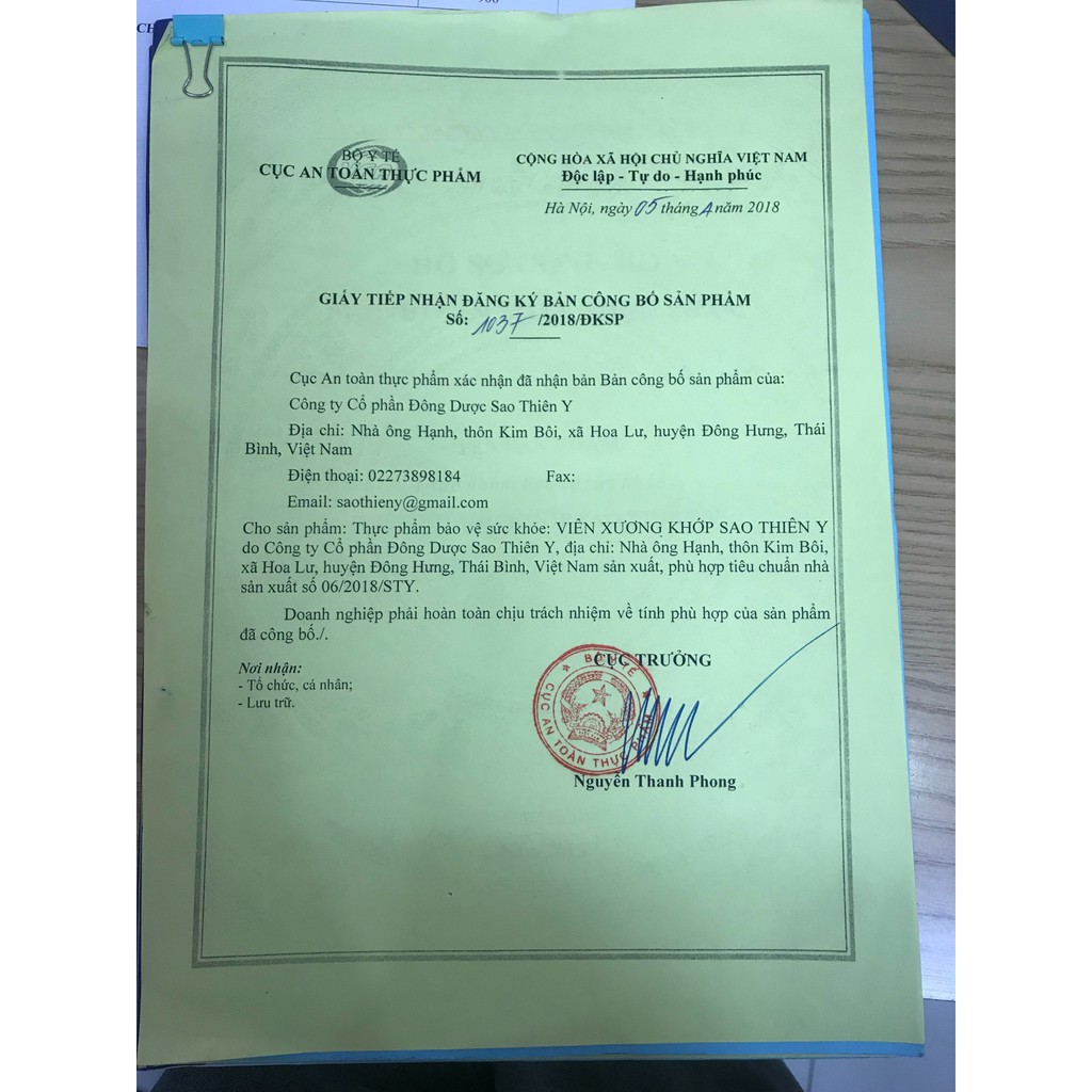 Viên xương khớp Sao Thiên Y (vỉ) (Luôn có Date mới nhất)