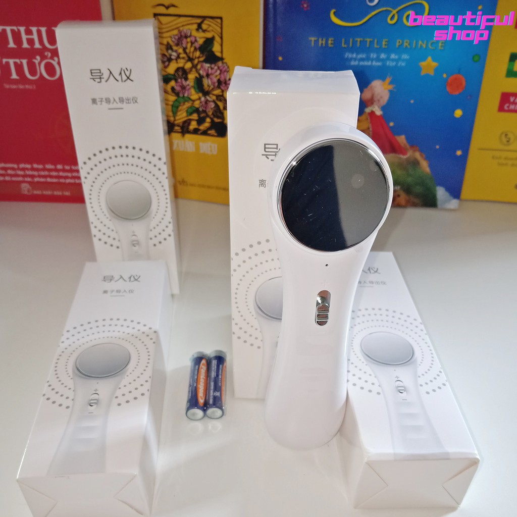 Máy massage mặt ion nhiệt,làm sạch,chăm sóc da mặt đa năng nội địa Trung | BigBuy360 - bigbuy360.vn