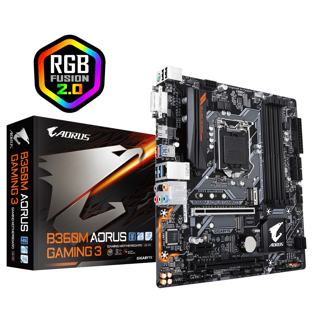 Mainboard Gigabyte B365M Aorus Elite NEW - Bảo hành 36 tháng.