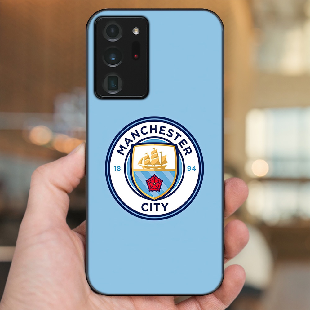 Ốp lưng Samsung Note 20 Ultra viền đen in hình Manchester City MC