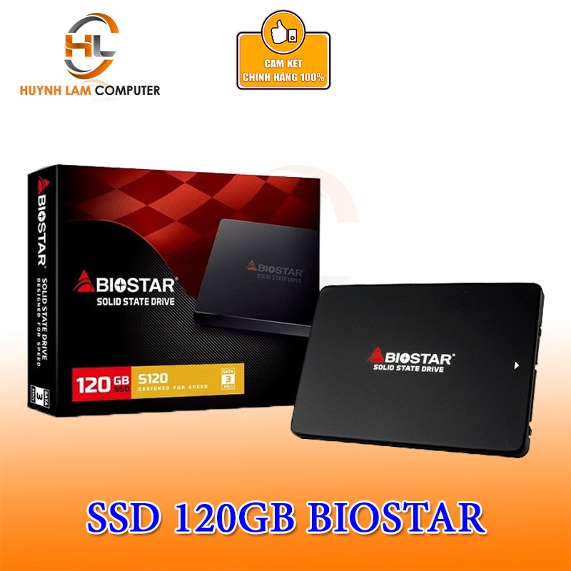 Ổ Cứng SSD 120GB Biostar S100 Chính hãng Digiworld Phân Phối