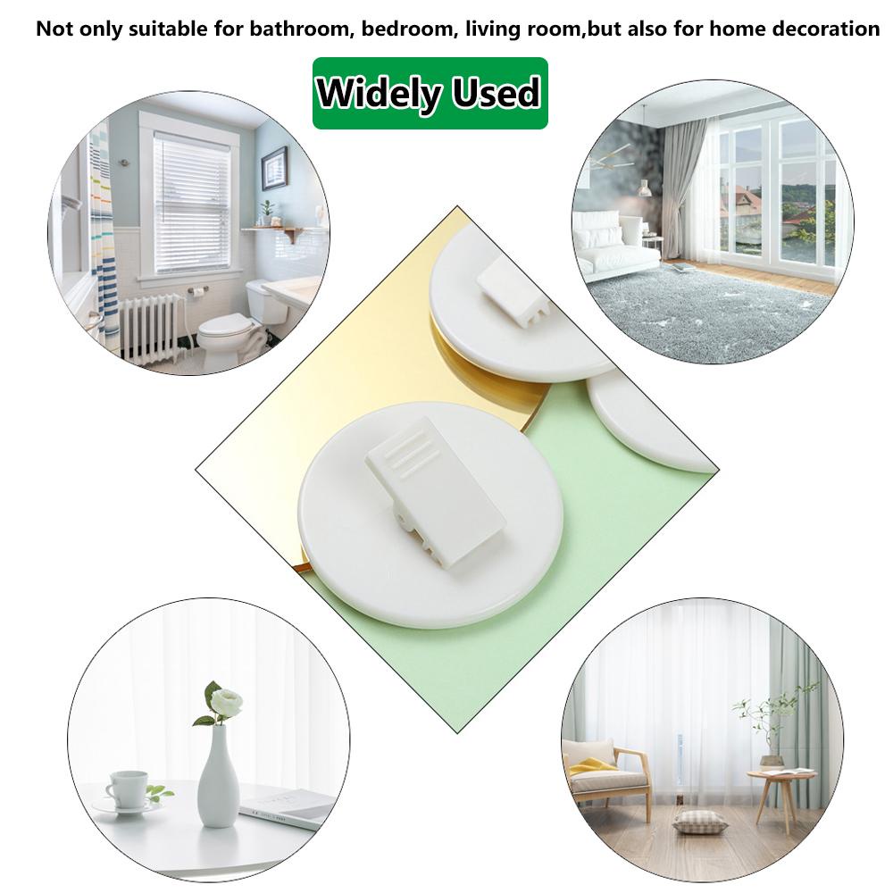 1 Kẹp Cố Định Rèm Che Bồn Tắm Chống Văng