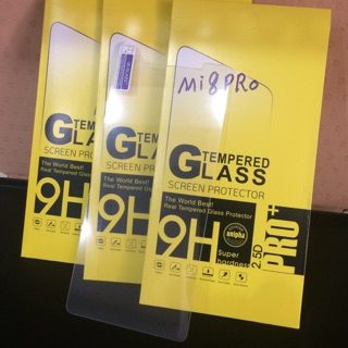 Bộ 3 kính cường lực cho xiaomi mi 8 pro