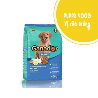 HẠT GANADOR PUPPY 400G - Vị sữa trứng - Thức ăn cho cún
