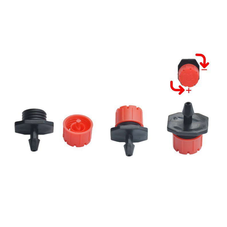 5 bộ cọc tưới nhỏ giọt 8 tia + tê chia 6mm