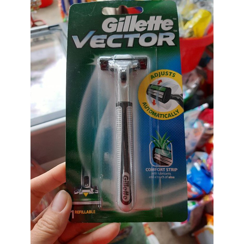 Bàn cạo/ Lưỡi cạo Gillette Vector 2 lưỡi