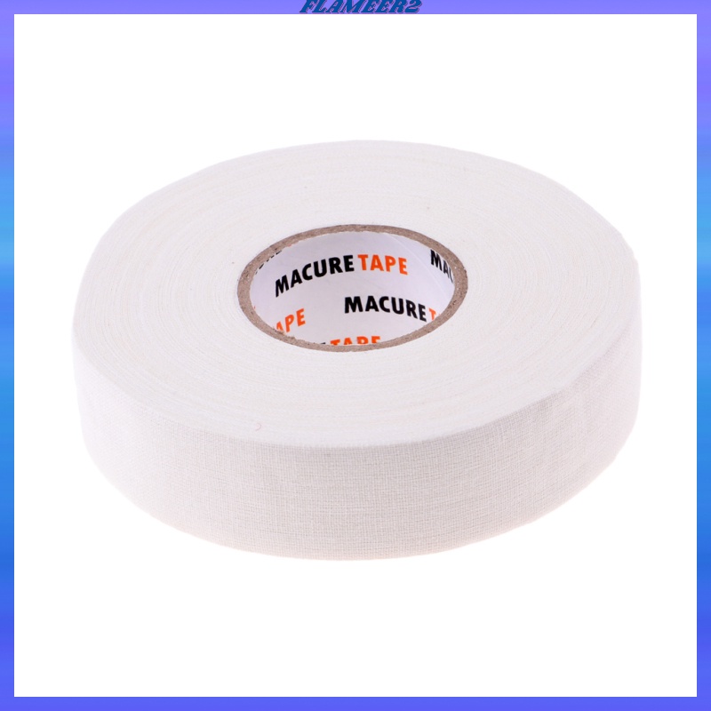 1 Cuộn Băng Dính Hockey Cao Cấp 1 "X 25 yds Chống Thấm Nước Màu Trắng