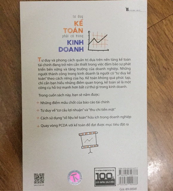 [ Sách ] Tư Duy Kế Toán Phải Có Trong Kinh Doanh