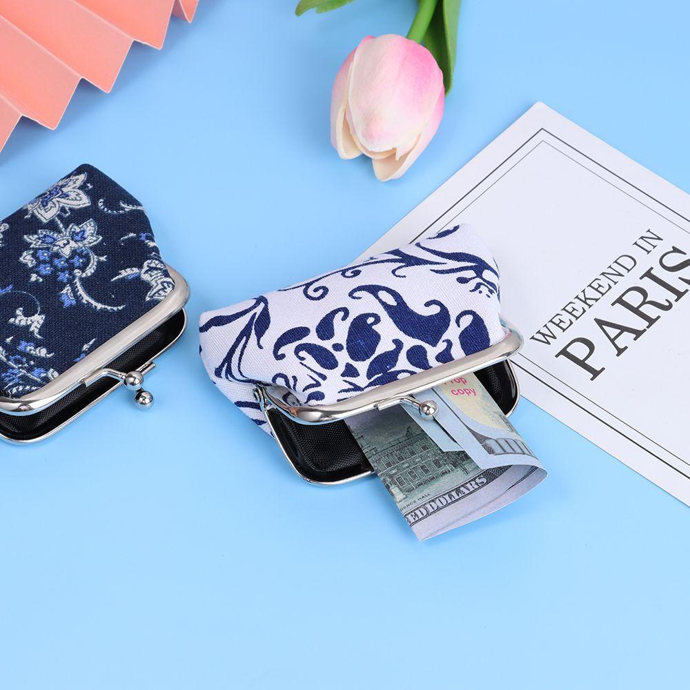 Túi Xách Tote Mini Vải Canvas Phong Cách Cổ Điển