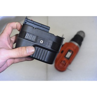 [DIY] Vỏ hộp Black & Decker 12V lắp 3S3P 9 cell với đồng hồ đo vol
