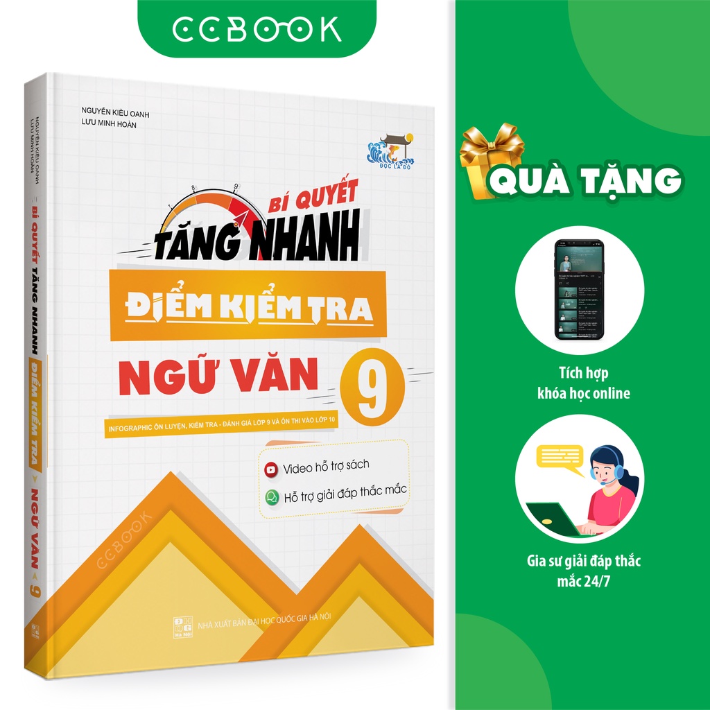 Sách - Bí Quyết Tăng Nhanh Điểm Kiểm Tra Ngữ Văn 9