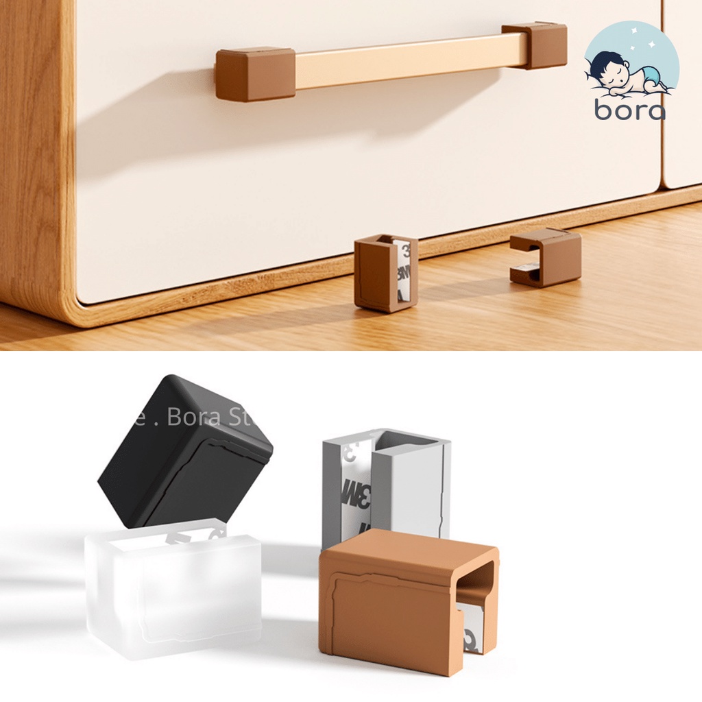 Miếng bọc góc tay cầm silicon chống va đập cho bé