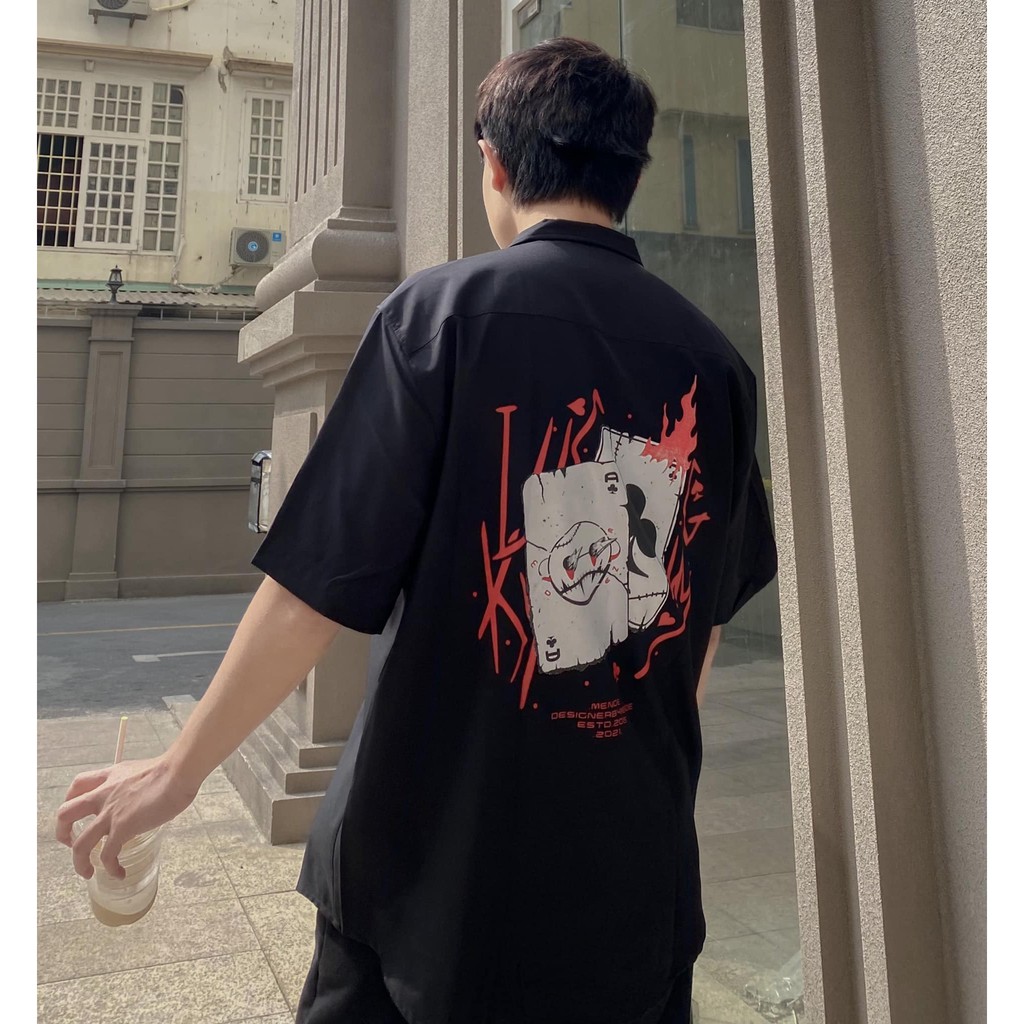 MENDE - Jackbot Shirt - Áo sơ mi nam tay ngắn