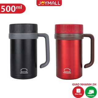 Ca Giữ Nhiệt Lock&Lock New Basic Table LHC4026 500ml - Hàng Chính Hãng, Chất Liệu Thép Không Gỉ - JoyMall
