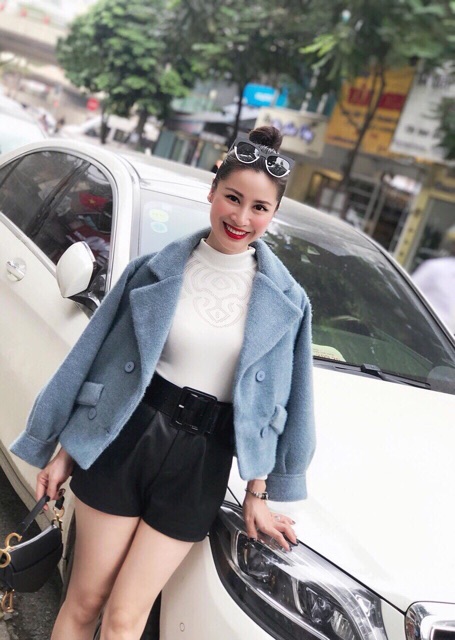 (CÓ SĂN) Áo khoác dạ lông hàng LOẠI 1 chuẩn mác yuxi | BigBuy360 - bigbuy360.vn