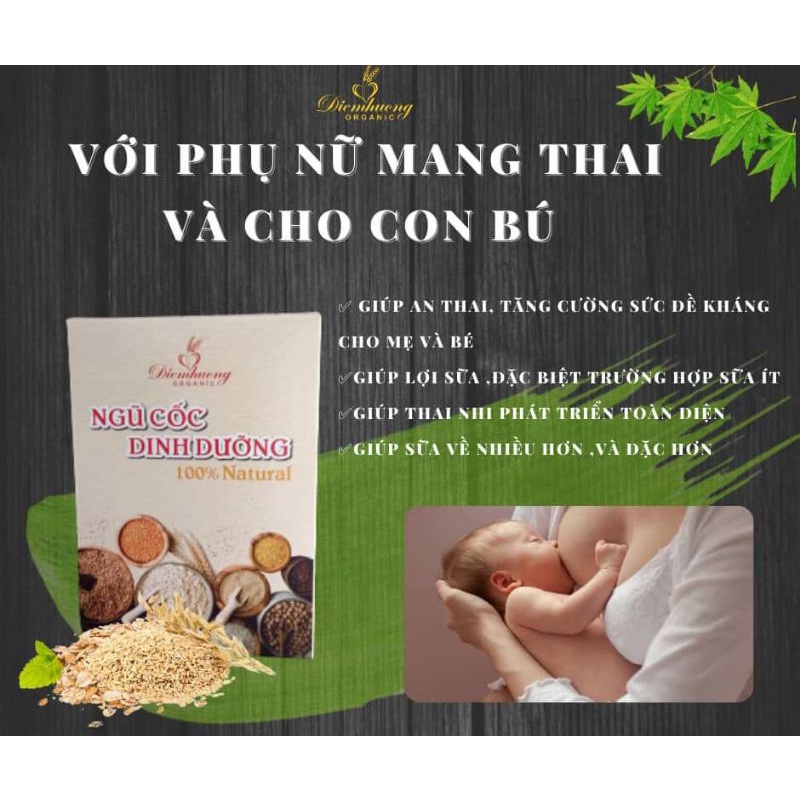 CHÍNH HÃNG 100% NGŨ CỐC DIỄM HƯƠNG 18 LOẠI HẠT SIÊU DINH DƯỠNG