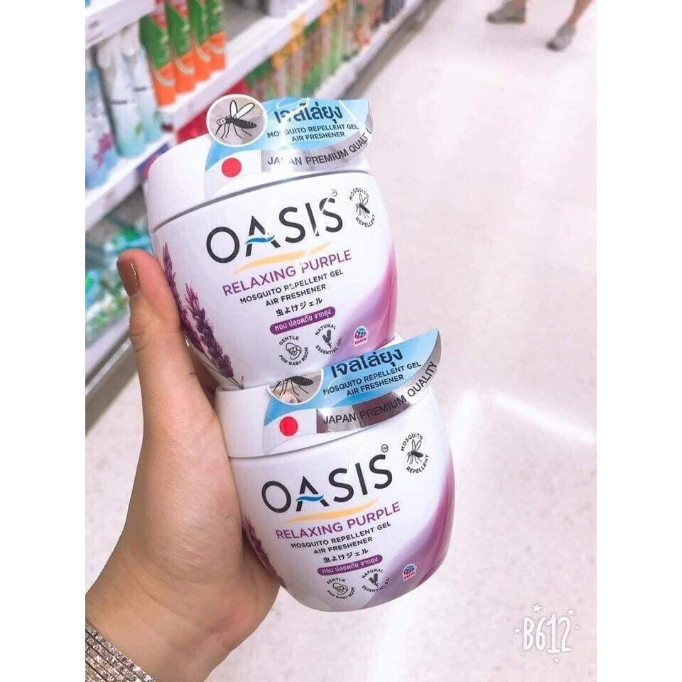 Sáp Thơm Phòng, Đuổi Muỗi OASIS 180g - Thái Lan