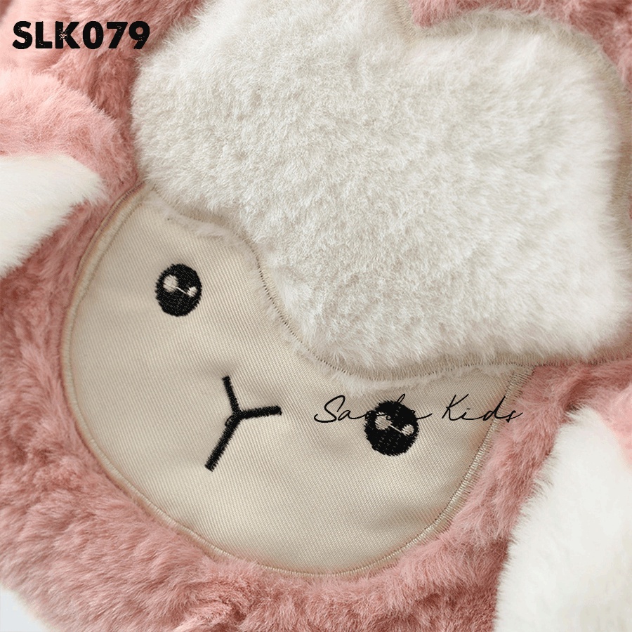 Áo thỏ bông trần bông cho bé gái từ 9kg đến 18kg nhà Saola Kids - SLK079