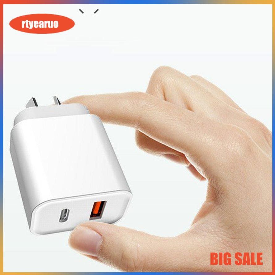 Travel Mobile Phone Charger Smart Charging Head 18W USB Fast Charger