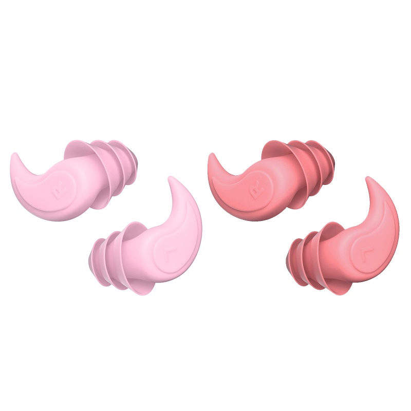 Nút Bịt Tai Chống Nước Chống Ồn Bằng Silicone Tiện Dụng Khi Ngủ