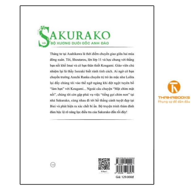Sách - [Bản đặc biệt] - Sakurako và bộ xương dưới gốc anh đào tập 8 - Âm thanh dạo đầu - Thái Hà Books