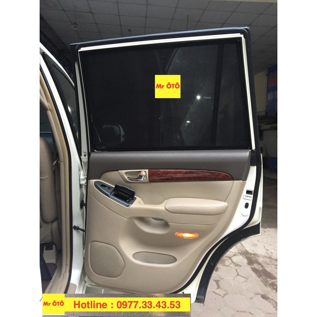 Rèm Che Nắng  Xe Toyota Land Cruiser Prado 2006-2010 chống UV Hàng Loại 1 MR.ÔTÔ -Bảo Hành 2 Năm