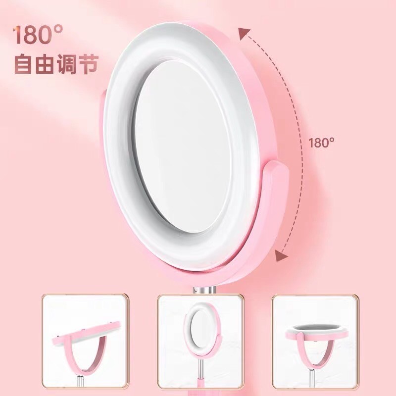 [ HÀNG HOT ] Gậy Livetream 2 in1, Đèn Livetream Kèm Gương Trang Điểm Đèn Led Siêu Sáng , Gương Trang Điểm Có Đèn Led | BigBuy360 - bigbuy360.vn