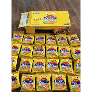 Snack MÌ GÀ ĂN SỐNG: Mì Enaak vàng / Mì Enaak đỏ cay cấp độ 1