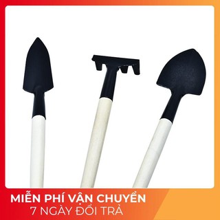Hot- set 3 món dụng cụ làm vườn loại nhỏ nhật bản -dc2351