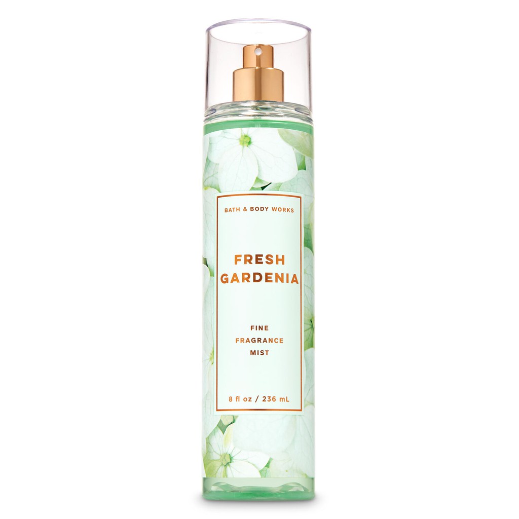 Xịt thơm toàn thân Fresh Gardenia Fine Fragrance Mist - Bath & Body Works | Thế Giới Skin Care