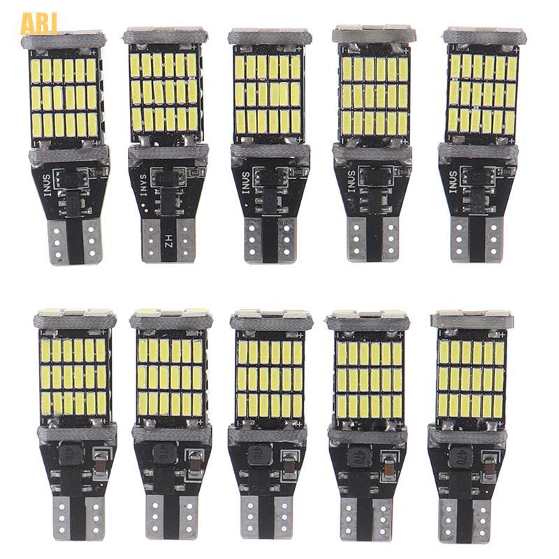 10 Bóng Đèn Lùi Xe 45 Smd 4014 T15 W16W Led 6000k (Gj)