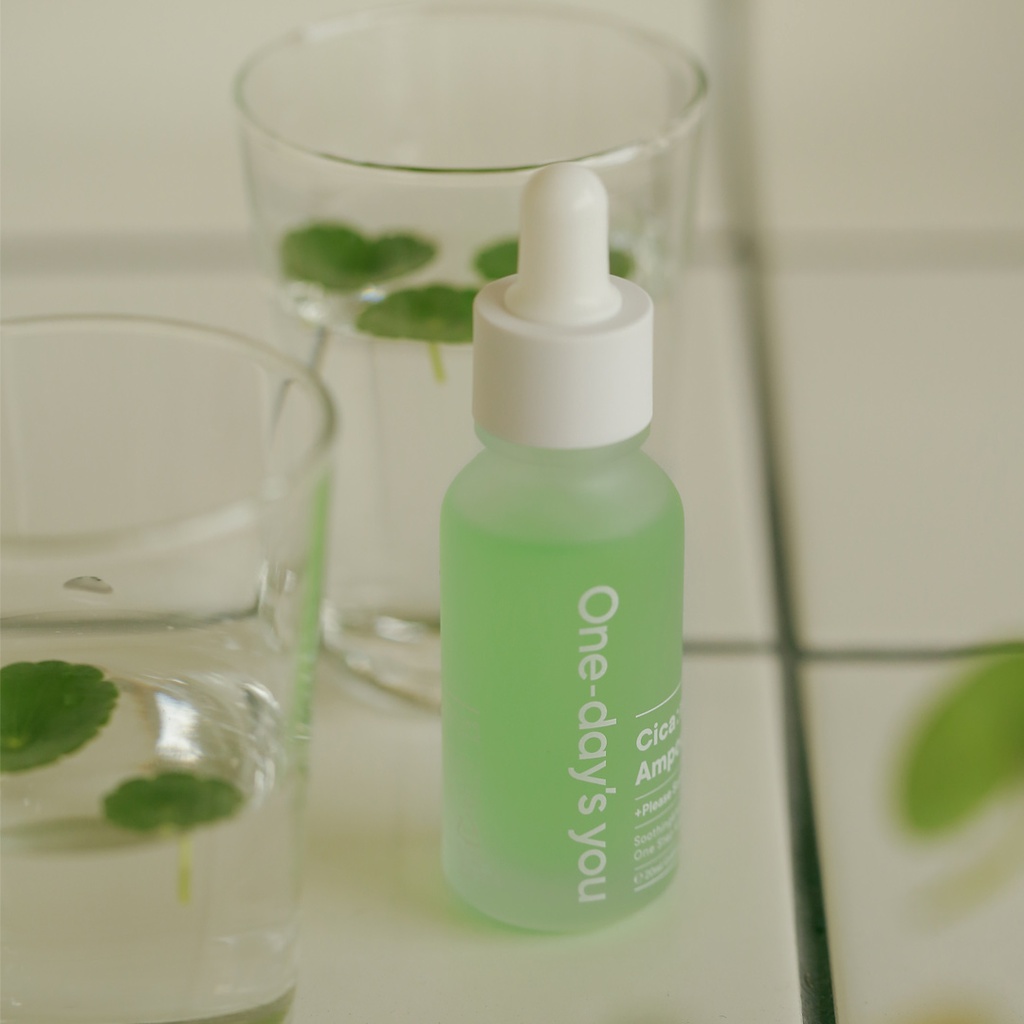 Serum Giảm mụn Thuần Chay Cho Da Nhạy Cảm ONE DAY'S YOU Cicaming Ampoule