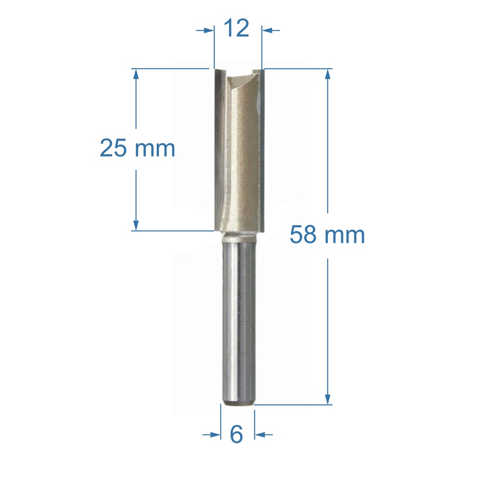 THANH LÝ - Mũi phay làm đồ gỗ cốt 6mm 12mm MADE IN TAIWAN
