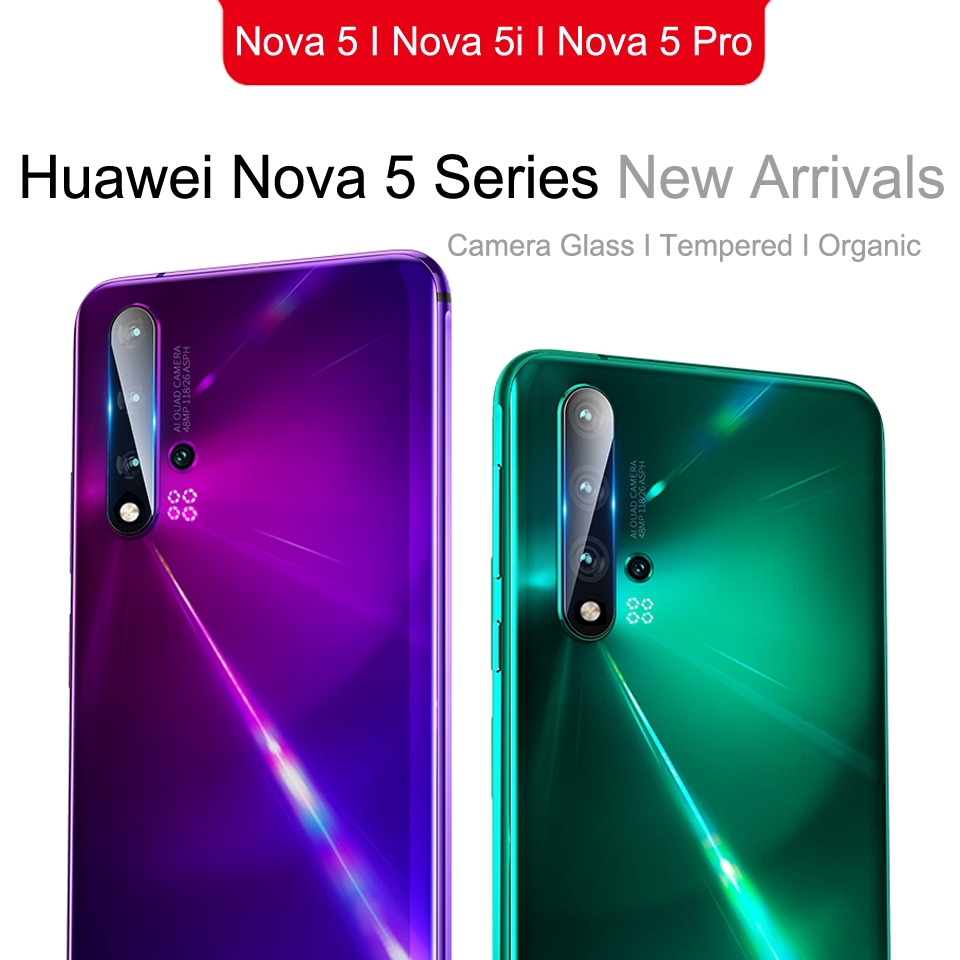 Bộ 1 hoặc 2 miếng dán cường lực 7.5H bảo vệ ống kính điện thoại dành cho Huawei Nova 5 Pro 5i Nova 4 3 3i