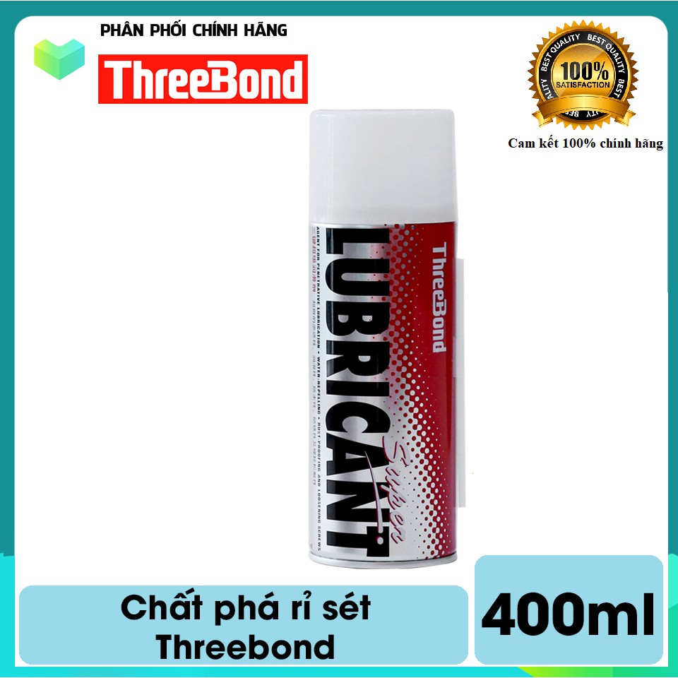 Chai Xịt Phá Rỉ Bôi Trơn Bảo Dưỡng Sên Threebond Lubricant 400ml