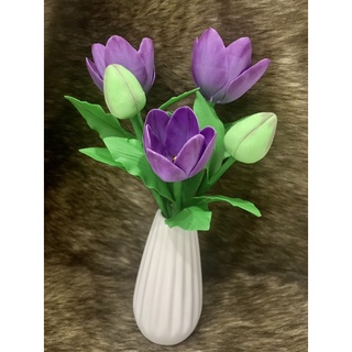 bình hoa tulip size trung
