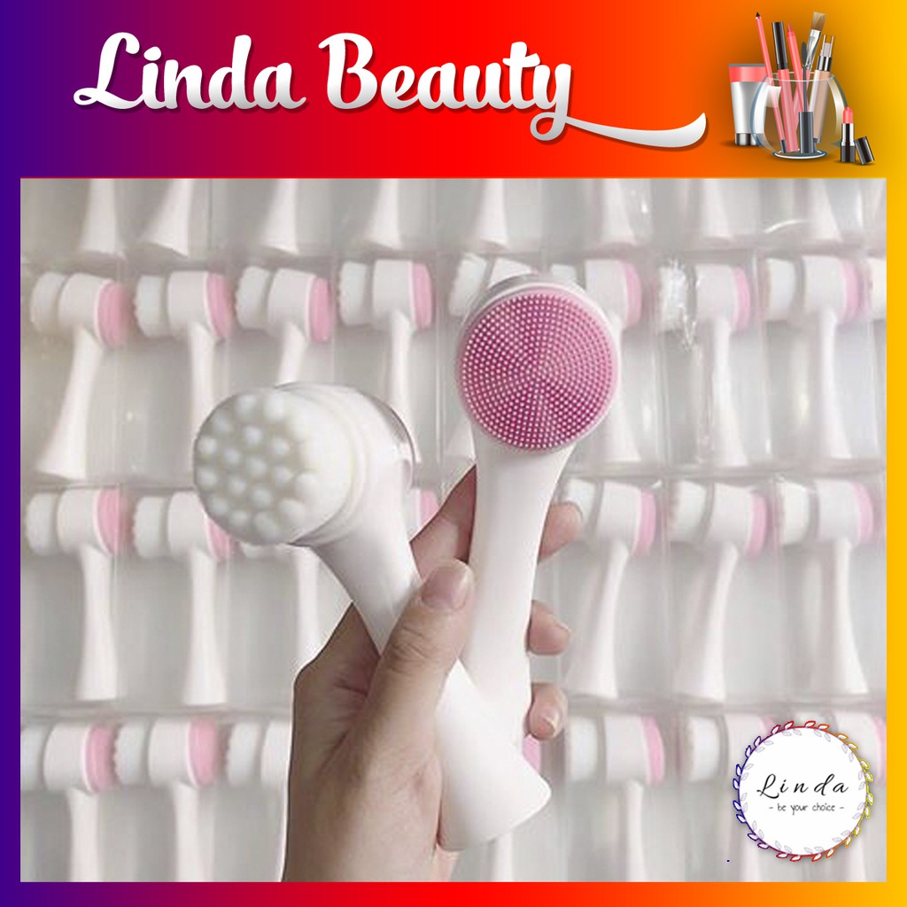 [SHOPEE TRỢ GIÁ] Cọ rửa mặt massage 2 đầu sạch sâu | BigBuy360 - bigbuy360.vn