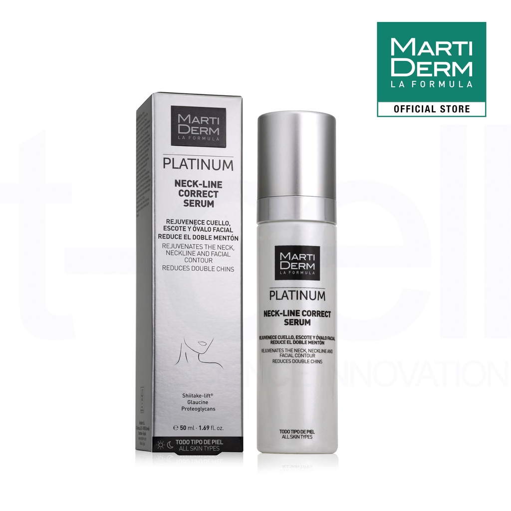 Serum Săn Chắc Da Cổ Martiderm Platinum Neck Line Correct 50ml