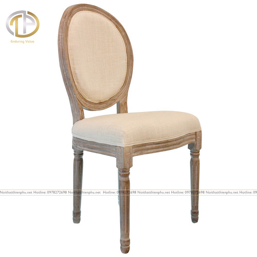 Ghế Louis vuiston gỗ tần bì (Ash)