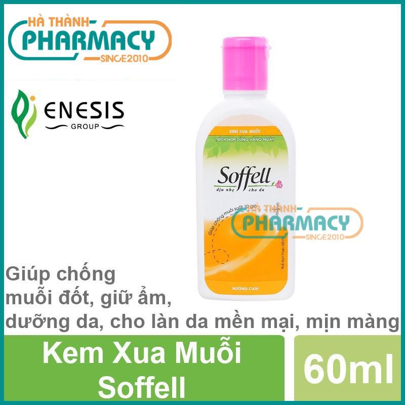 CHỐNG MUỖI SOFFELL - BẢO VỆ MUỖI CHO CẢ GIA ĐÌNH (KEM VÀ XỊT)