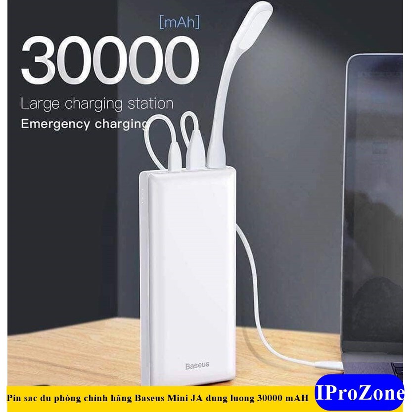 (QC 3.0 , PD ) Pin sạc dự phòng chính hãng Baseus Mini JA dung lương 30000 ,20000 mAH bảo hành 12 tháng