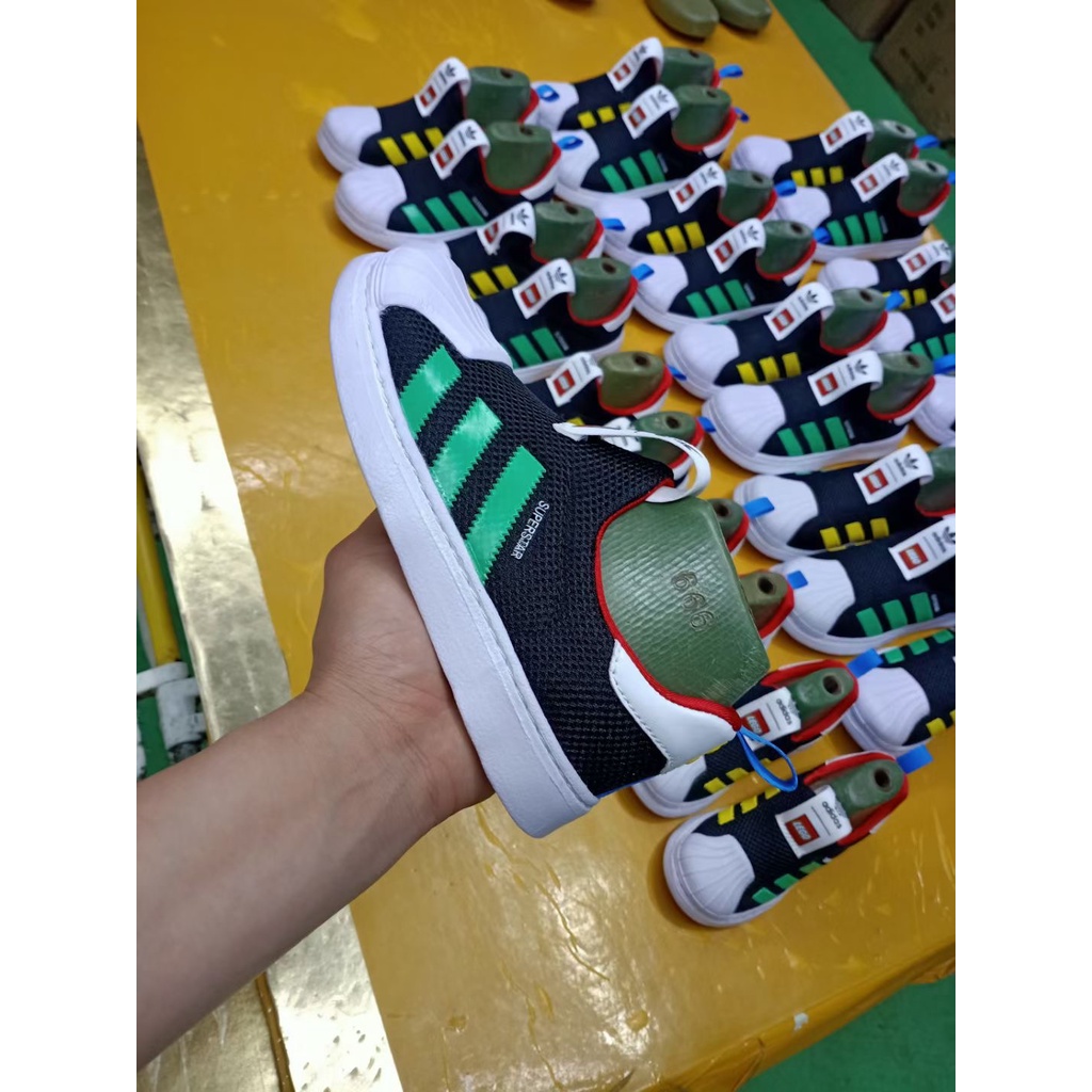ADIDAS 69*hàng Có Sẵn*Giày Thể Thao Lưới Mềm Thoáng Khí Phong Cách Đơn Giản Cho Bé Trai Và Bé Gái