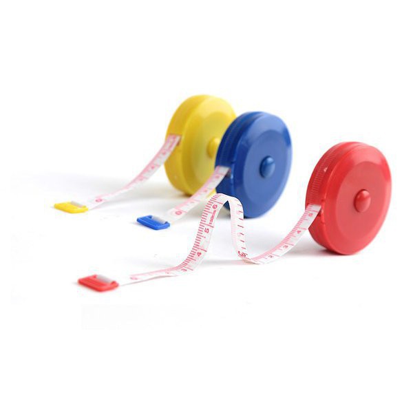 Thước cuộn có thể thu gọn tiện lợi 150cm - Thước dây cuộn rút tự động dài 1.5m